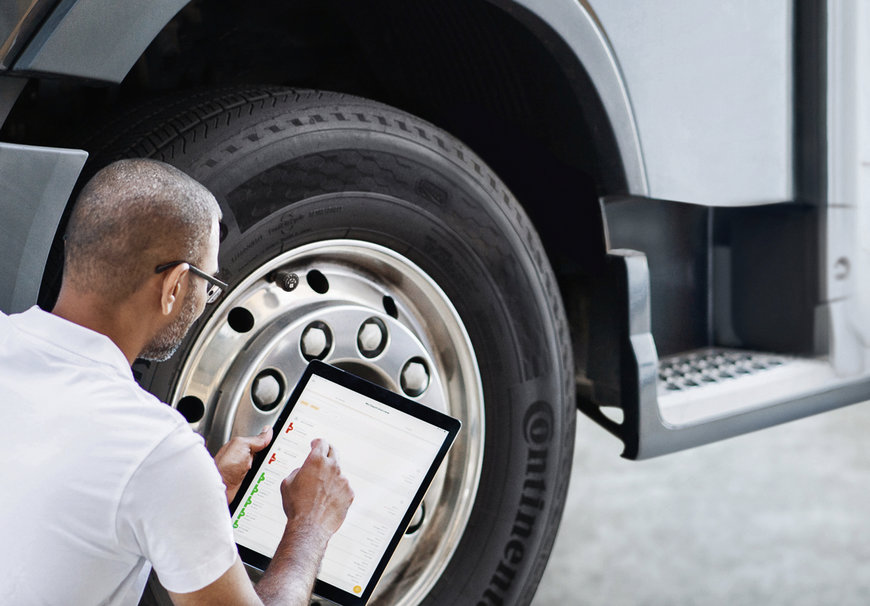 Continental bietet Flotten neue Einstiegslösung für digitales Reifenmanagement